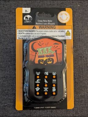 Eek Halloween Sound Machine Creepy Noise Maker